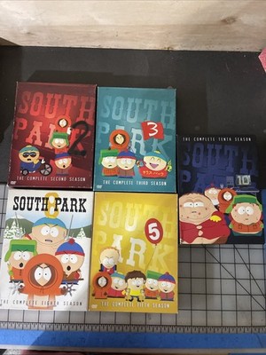 South Park DVD Seasons 2 ,3 , 5 , 8 , 10 | eBay