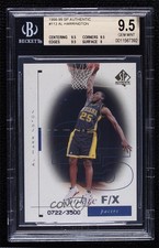 1998-99 SP Authentic Rookie F/X 722/3500 Al Harrington #113 BGS 9.5 GEM MINT 3c7