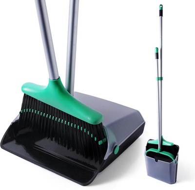 Eyliden Besen Und Kehrschaufelset Set Mit Langem Griff, Stehendes Kehrmaschine