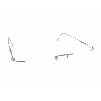 Silhouette 7534 40 6077 Titanium Pink Rimless Eyeglasses Frames 17 135 Austria