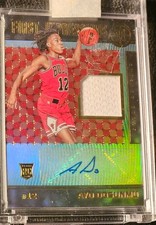 2021-22 Panini Illusions First Impressions Ayo Dosunmu RC Rookie Jersey AUTO