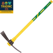 Cutter Mattock, 36" Heavy Duty Pick Axe with Forged Heat Treated Steel Blades Ho