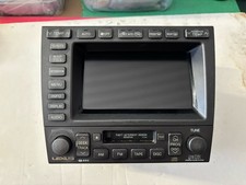 Lexus Gs300 Gs430 2001-2005 Navi Display Radio Head Unit 86120-3a740 Used Oem Lexus Gs300 Gs430 2001-2005 Navi Display Radio Head Unit 86120-3a740 Used Oem