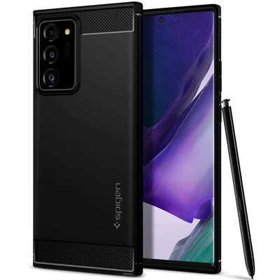 Handyhülle für Galaxy Note 20 Ultra Spigen Case Cover Etui Hülle Tasche Schwarz