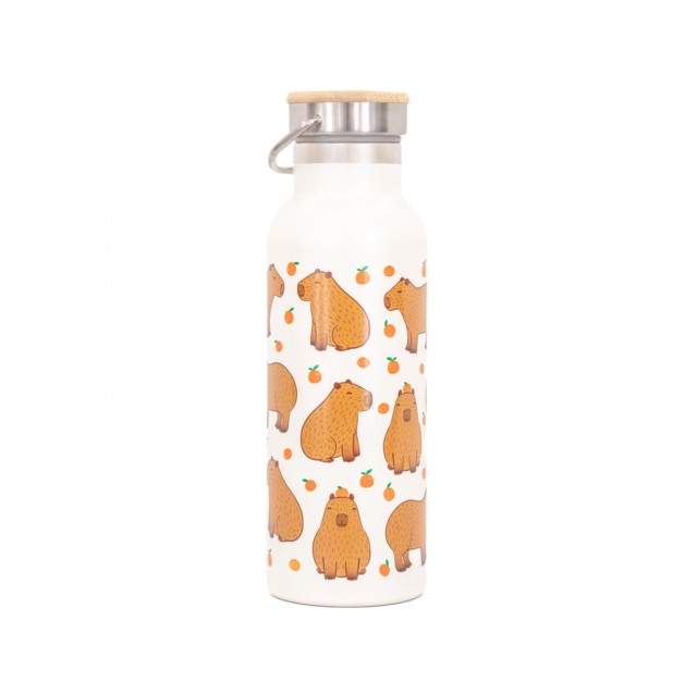 Capybara Metal Water Bottle (General merchandise)