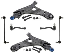 Front Lower Control Arms Ball Joints Tie Rods & Links For Santa Fe 2019-2020