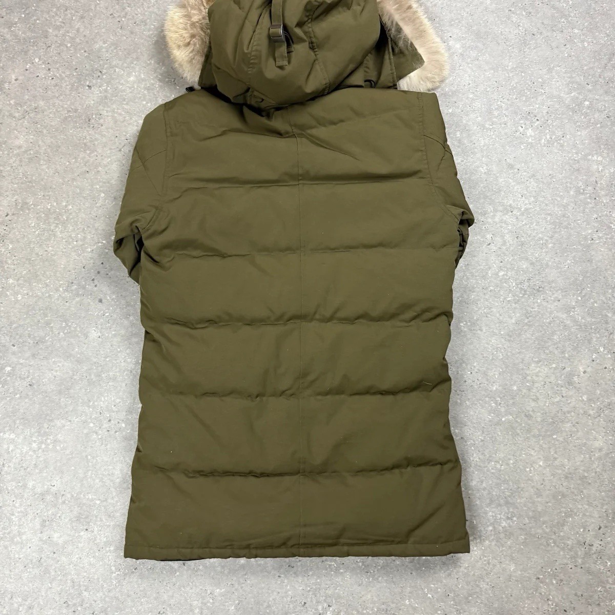 CANADA GOOSE CARSON PARKA MILITARY GREEN - (S) image 4