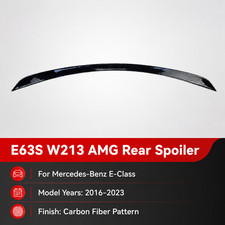 Mercedes E63S W213 AMG Heck Kofferraum Spoilerfl&uuml;gel (Klavier schwarz)