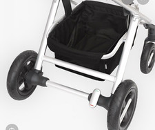 Nuna ivvi Single Stroller Travel System w/ Bassinet Black/Silver STC03900CVR