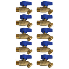 10 Pack Xfitting 12 Male Threaded Hose Bibb No Kink Water Or Oil 125 Psi