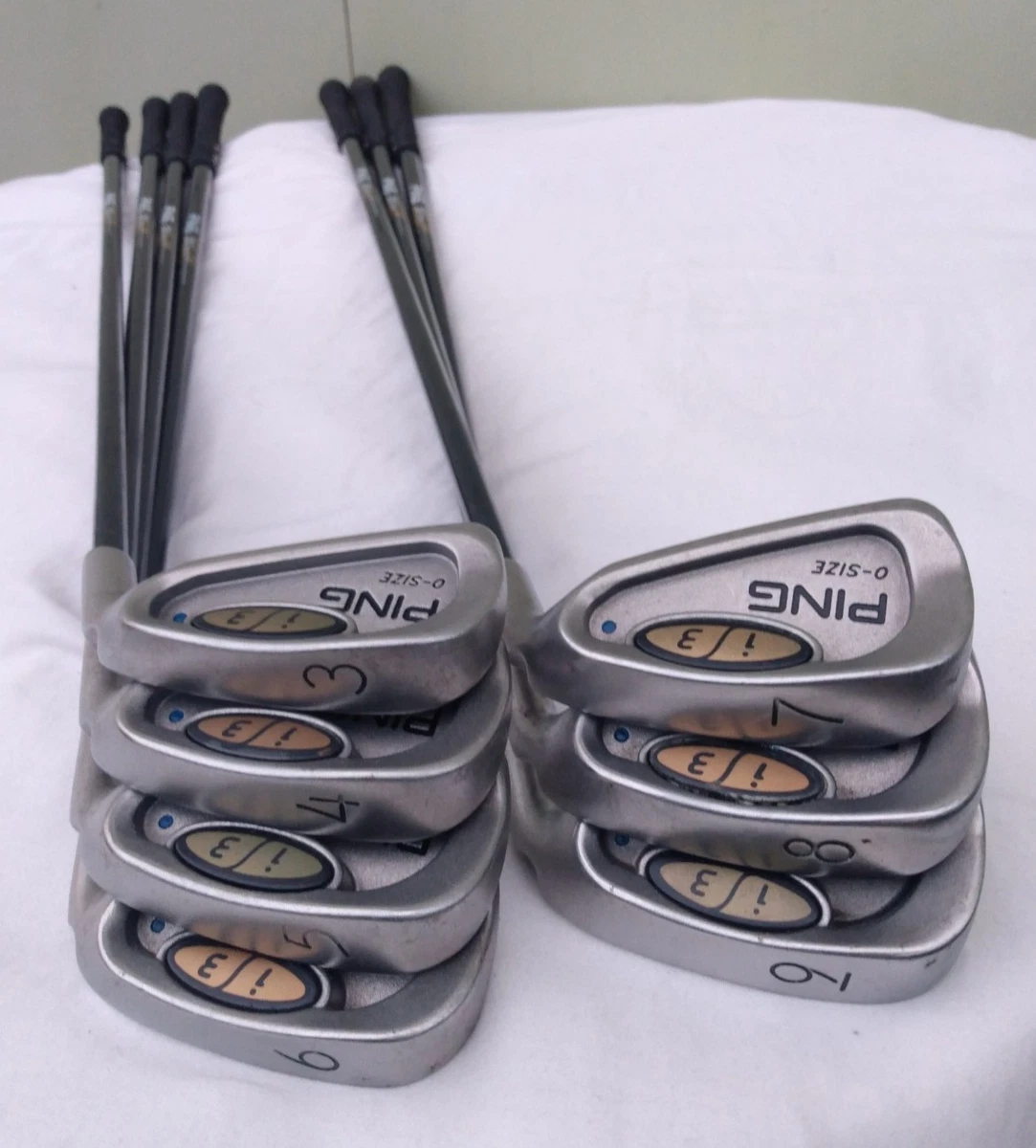 PING i3 O-SIZE ピン レディース 7本セット A Ping i3 O-Size GREEN DOT 7 iron with Steel Cushin Regular - Clubs