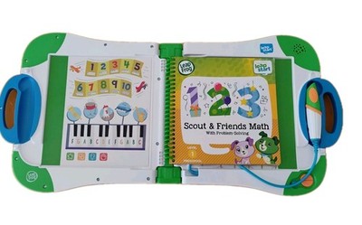 Leap Start LeapFrog Interactive Learning System Book Reader with Scout & Friend