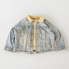 Universal Thread Denim Jacket Warm Fleece She...