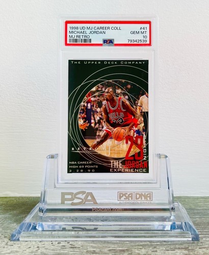 Michael Jordan #41 1998 Upper Deck MJ Career Collection card