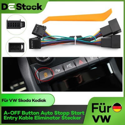 Für VW Skoda Kodiak Car Start Stop Engine System Kabel Eliminator Deaktivieren