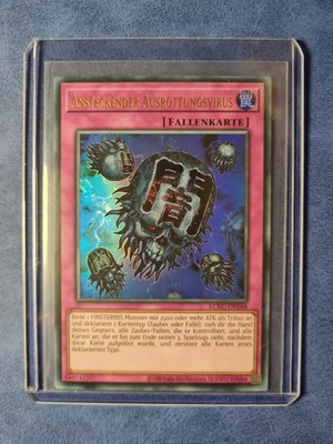 Yu-Gi-Oh! Ansteckender Ausrottungsvirus   LCKC-DE048   Ultra Rare   DE   NM