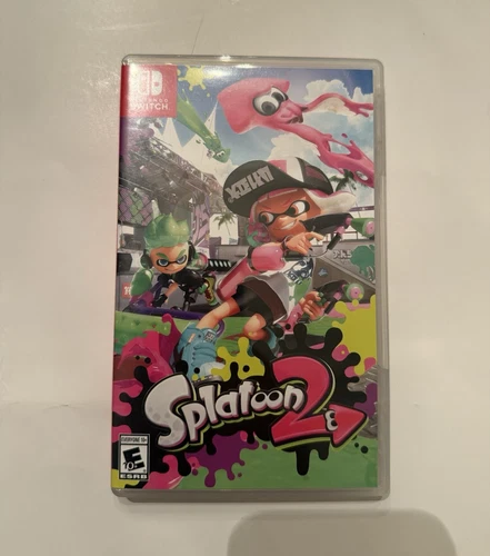 Splatoon 2 Nintendo Switch Shooter Game Nintendo Online Multiplayer Mint CIB