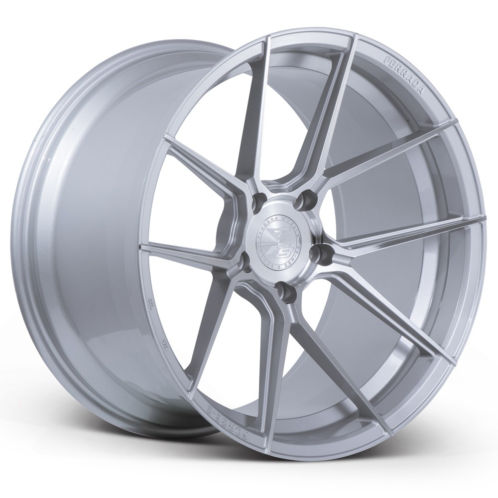20" FERRADA F8-FR8 SILVER FORGED CONCAVE WHEELS RIMS FITS MASERATI GHIBLI