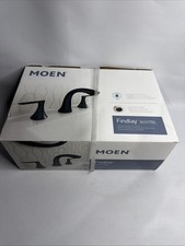 Moen 84517BL Findlay 8 inch Widespread 2-Handle Bathroom Faucet in Black Matte