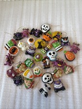 Mini Halloween Tree Ornaments Lot C, Is 5 Ounces Of Assorted Decorations