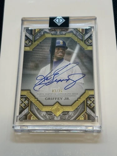 2025 Topps Transcendent Auto Ken Griffey Jr #3/25 Mariners HOF