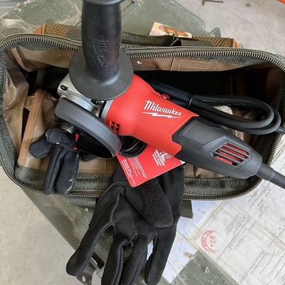 Milwaukee Tool Corded 4-1/2'' Small Angle Grinder