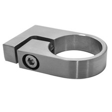 Kotwa boczna ze stali nierdzewnej V4A AISI 316 szlifowana kołnierz słupka 48,3 mm