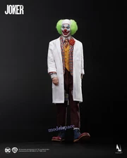 Queen Studios × INART 1/6 Joaquin Phoenix Clown 2019 Action Figure White coat