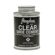 Angelus All-Purpose Clear Shoe Cement 4 oz 