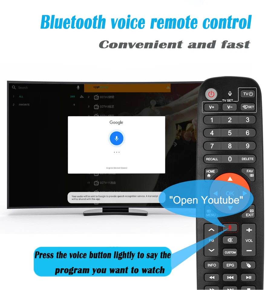 FTA DVB-S2/S2X/T2/C 4:2:2 Android Smart TV BOX Quad Core 4K 3D HDR Media Player - Bild 3 von 4