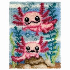 Herrschners  Axolotl Buddies Latch Hook Kit