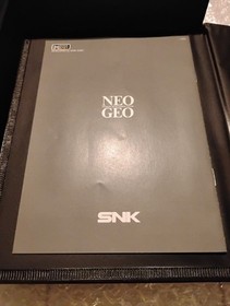 SPINMASTER NEO GEO AES ENGLISH EURO USA VERSION COMPLETE AUTHENTIC RARE SNK