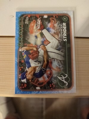2024 Topps Holiday #H110 Spencer Strider Atlanta Braves