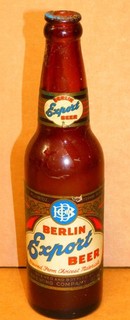 1930s BERLIN EXPORT BEER 12oz. IRTP Bottle BERLIN BREWING BERLIN WI.