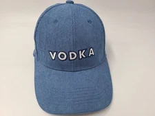Deep Eddy Vodka Corduroy Snapback Hat Cap Cotton Casual Baseball Men Women Blue