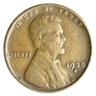1935 S Lincoln Wheat Cent Good Or Better