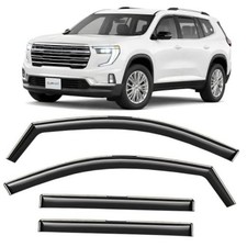 in-Channel Incredibly Durable Rain Guards for GMC Acadia 2024 For Acadia 24-26