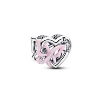 Pandora Charm 794475C01 Verschlungenes Herz & Schmetterling Charm 925/- Silber