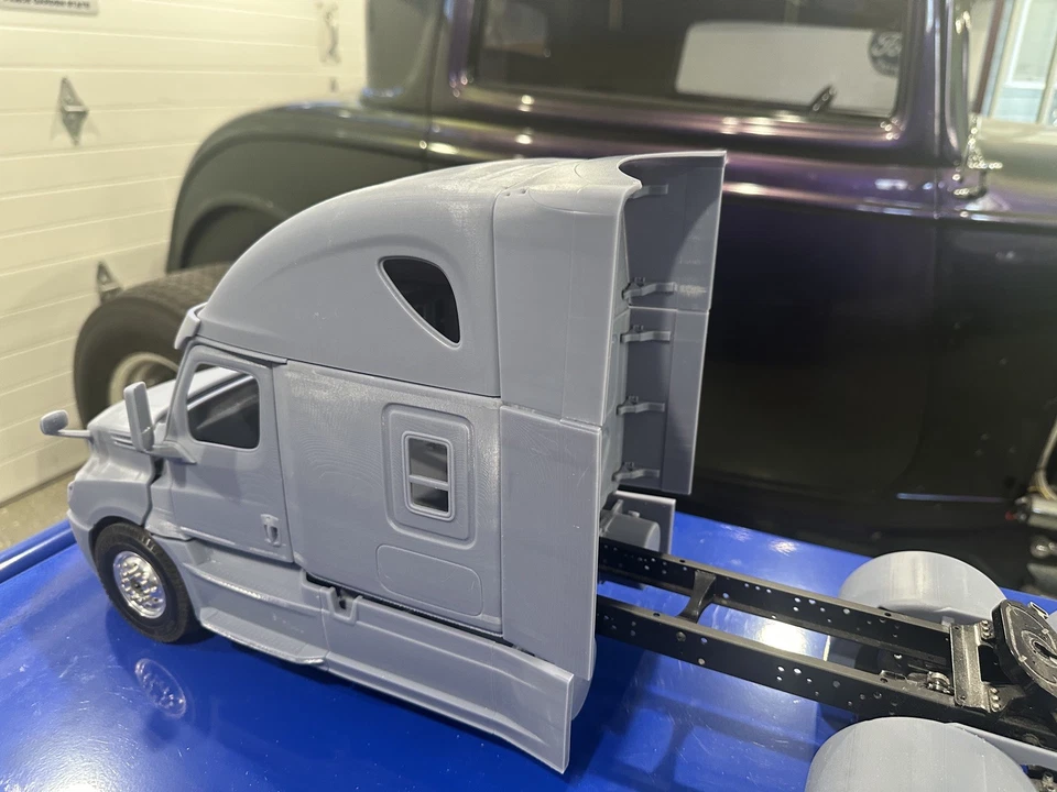 rc tamiya 1/14 truck body Kenworth freightliner Lesu Peterbilt King Hauler 379 - Image 2 of 4