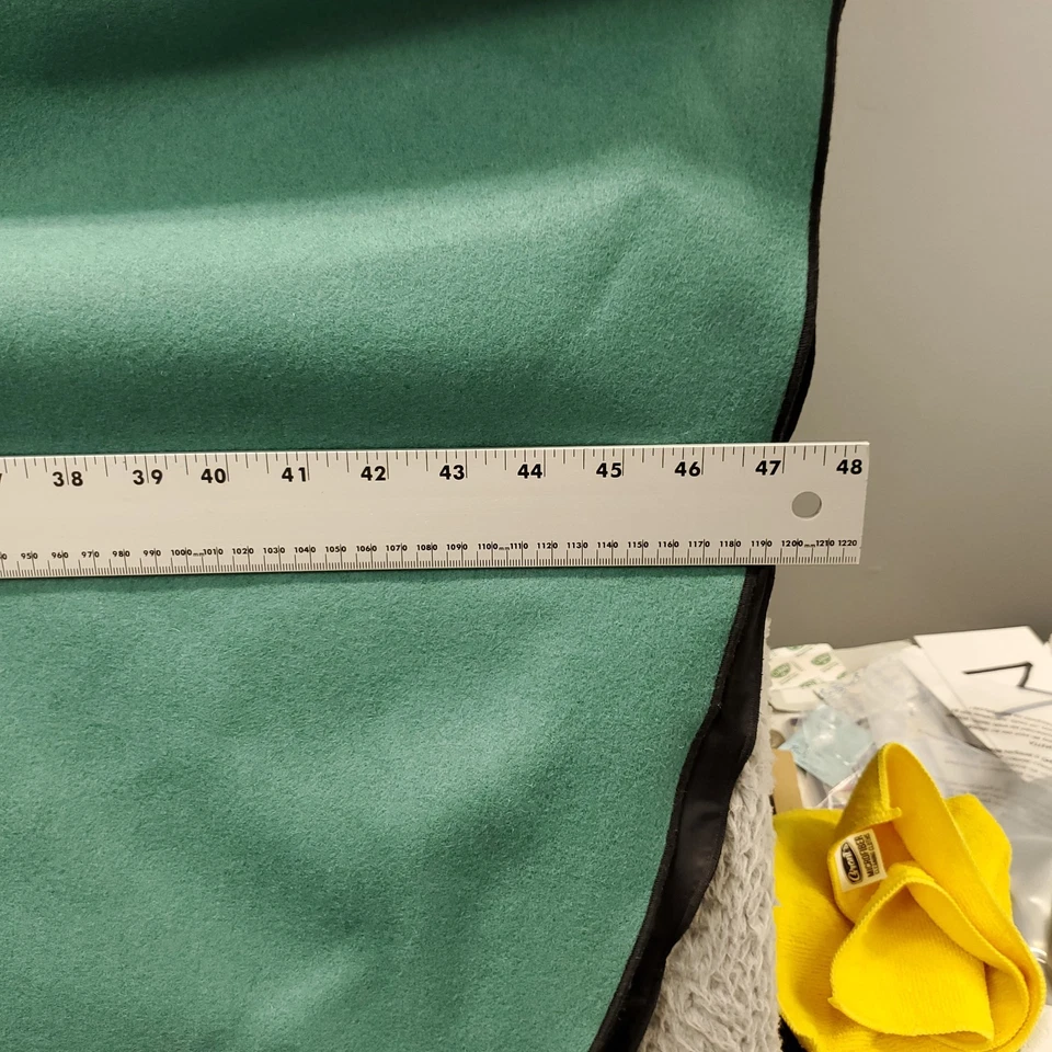 Suéter con Capa de Lana Debra Murray De Colección Para Mujer Talla Única Verde Rana Botón Delantero Foto 4 de 4