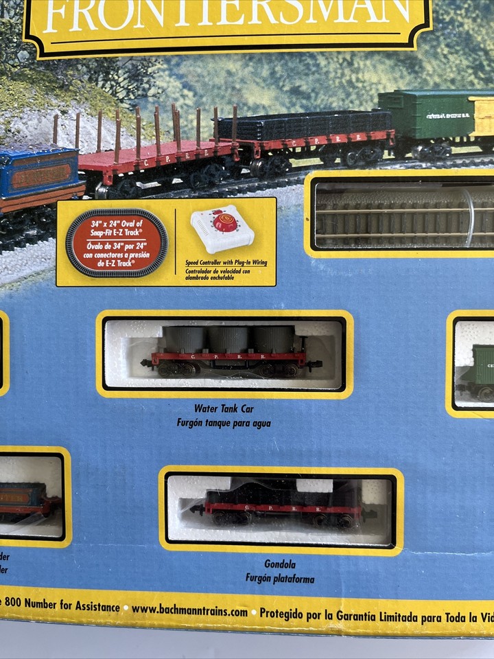 Bachmann 24006 Frontiersman NScale Train Set EZ Track System 34"x24