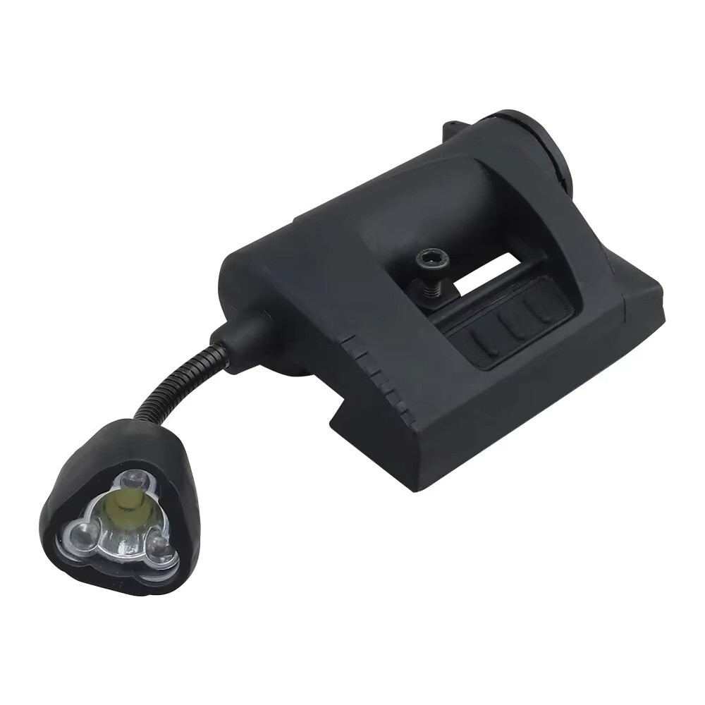 Lampe Frontale Tactique Avec Lumière IR Et Interrupteur - Pour Casque - Led Nylon
