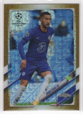 2020-21 Topps UEFA Champions League Japan Gold #84 Hakim Ziyech