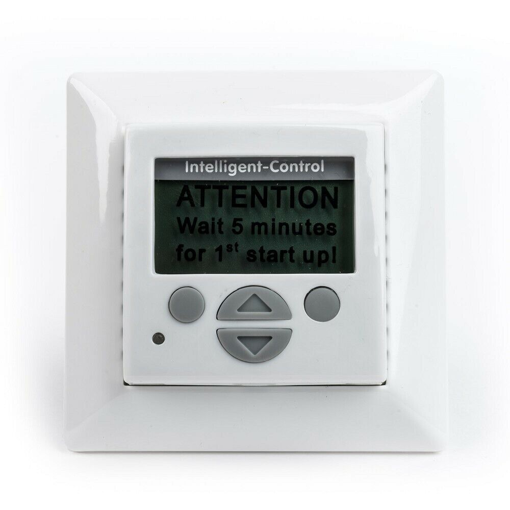 Elektrische Fussbodenheizung Heizmatte inkl. digitalem Thermostat, 1-10 m²