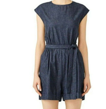 Elk Women's Size 8 Speckled Romper Cap Sleeve Flaw