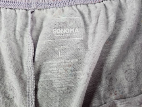 Sonoma Women's Purple Lounge Shorts Size Large - Picture 5 of 5