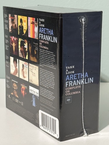 ‘Take a Look’ ‘Aretha Franklin’ Complete Columbia Box 11XCD + 1DVD SEALED/RARE - Picture 6 of 11