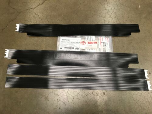2012-2021 Toyota Tundra Crew Max Door Sill Protectors Genuine OEM PT747-34144 - Picture 3 of 3