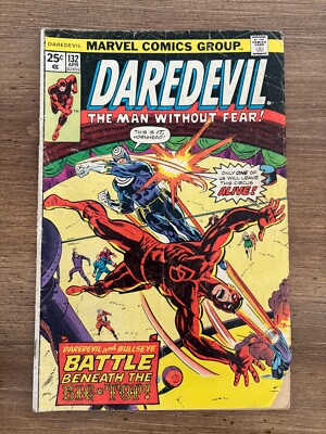 Daredevil # 132 VG- Marvel Comic Book Man Without Fear 19 J291
