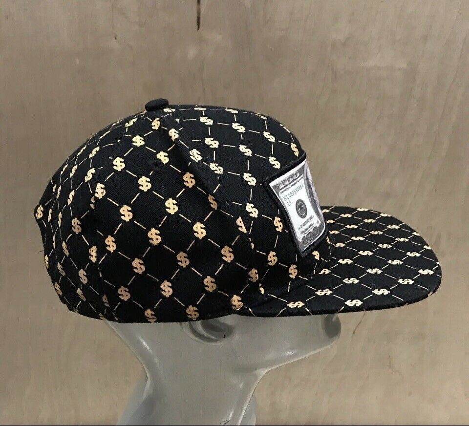 $100 BILL BENJAMIN Patch Adjustable Snapback Hat … - image 5